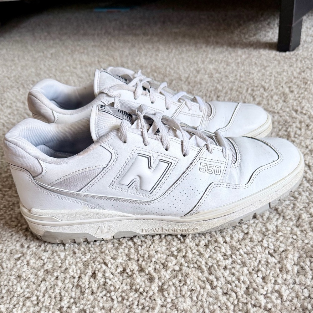 New Balance Men's Gray 550 Sneakers